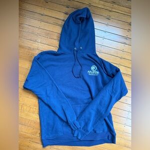 Navy Blue Atlantic Marine Hoodie